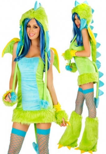 Deluxe Puff the Dragon Costume